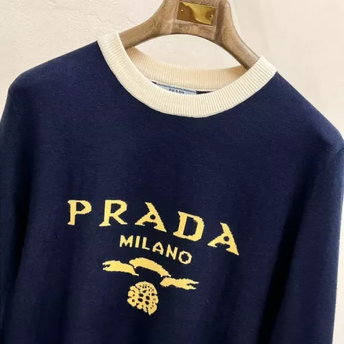 Replica Prada Sweaters Long Sleeved For Men #1378841 $80.00 USD for Wholesale