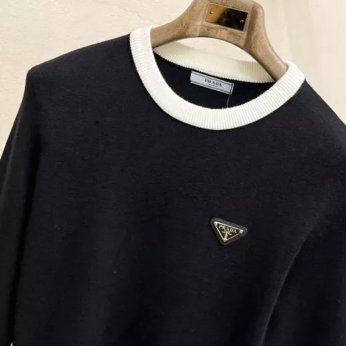 Replica Prada Sweaters Long Sleeved For Men #1378843 $80.00 USD for Wholesale