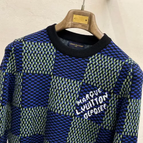 Replica Louis Vuitton LV Sweaters Long Sleeved For Men #1378851 $80.00 USD for Wholesale