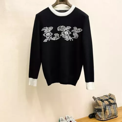 Louis Vuitton LV Sweaters Long Sleeved For Men #1378853 $80.00 USD, Wholesale Replica Louis Vuitton LV Sweaters