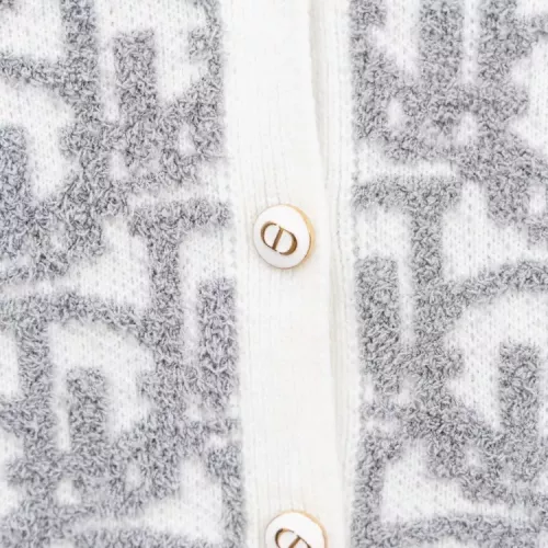 Replica Christian Dior Sweaters Long Sleeved For Women #1378917 $60.00 USD for Wholesale