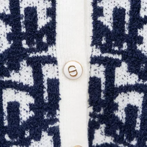 Replica Christian Dior Sweaters Long Sleeved For Women #1378918 $60.00 USD for Wholesale