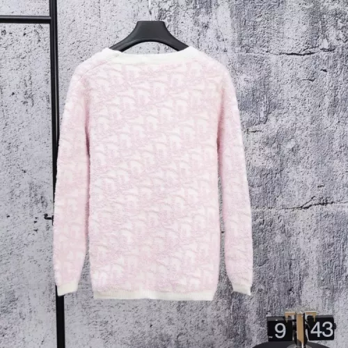 Replica Christian Dior Sweaters Long Sleeved For Women #1378919 $60.00 USD for Wholesale