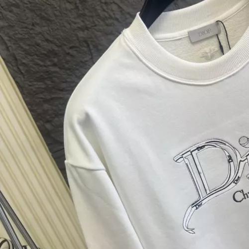 Replica Christian Dior Hoodies Long Sleeved For Unisex #1379027 $56.00 USD for Wholesale