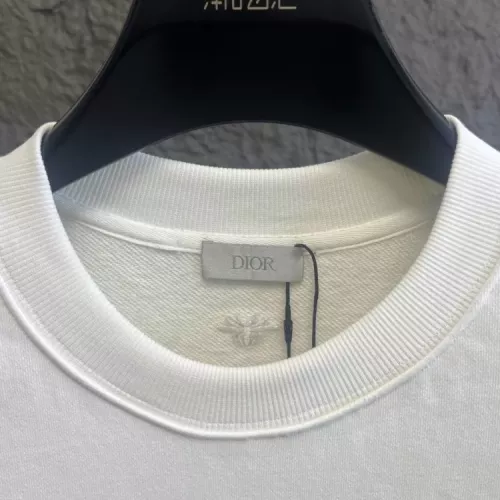 Replica Christian Dior Hoodies Long Sleeved For Unisex #1379027 $56.00 USD for Wholesale