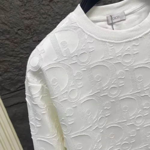 Replica Christian Dior Hoodies Long Sleeved For Unisex #1379031 $60.00 USD for Wholesale