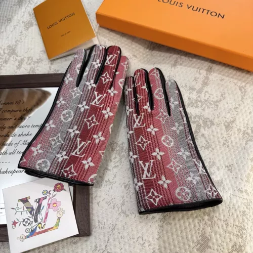 Replica Louis Vuitton LV Gloves For Women #1379032 $56.00 USD for Wholesale