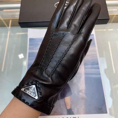 Replica Prada Gloves For Women #1379043 $60.00 USD for Wholesale