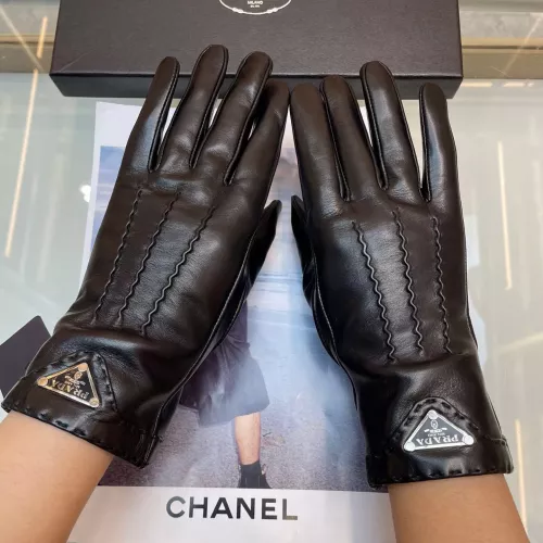 Replica Prada Gloves For Women #1379043 $60.00 USD for Wholesale
