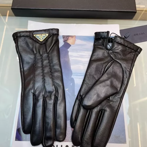 Replica Prada Gloves For Women #1379045 $60.00 USD for Wholesale