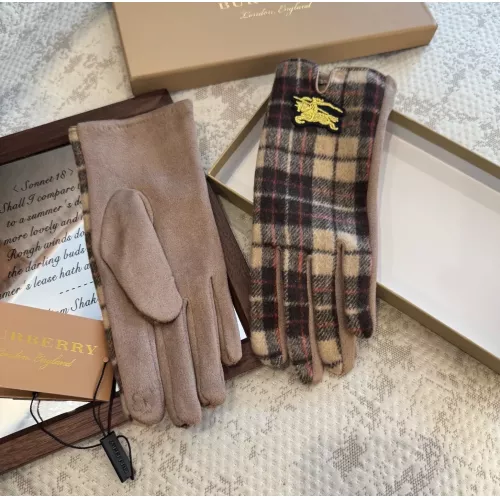 Replica Burberry Gloves #1379065 $36.00 USD for Wholesale