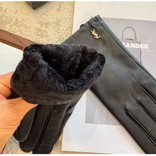 Replica Yves Saint Laurent Gloves For Women #1379068 $48.00 USD for Wholesale