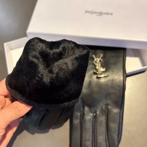 Replica Yves Saint Laurent Gloves For Women #1379069 $48.00 USD for Wholesale