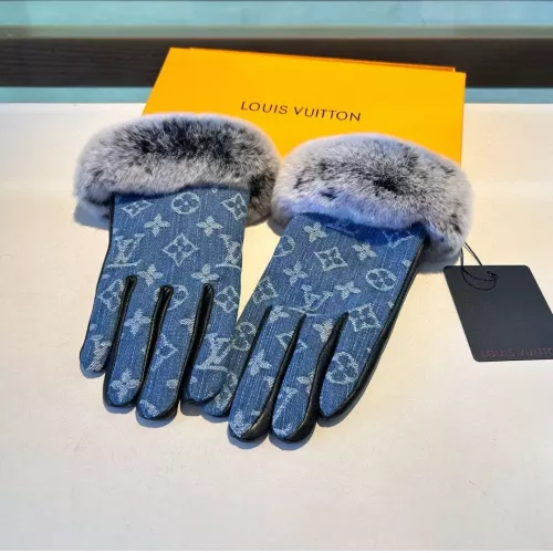 Louis Vuitton LV Gloves For Women #1379105 $64.00 USD, Wholesale Replica Louis Vuitton LV Gloves
