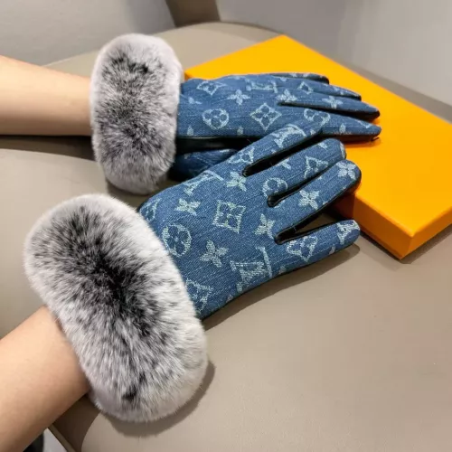 Replica Louis Vuitton LV Gloves For Women #1379105 $64.00 USD for Wholesale