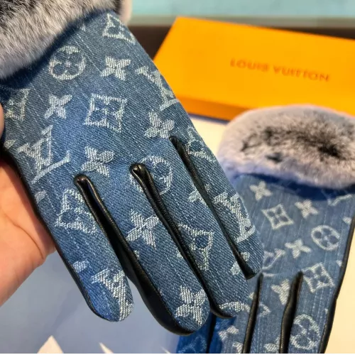 Replica Louis Vuitton LV Gloves For Women #1379105 $64.00 USD for Wholesale