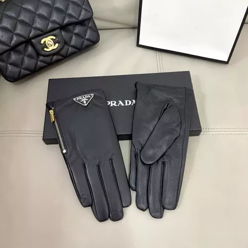 Replica Prada Gloves For Women #1379114 $45.00 USD for Wholesale