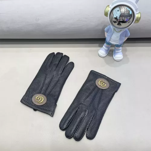Replica Gucci Gloves For Men #1379129 $52.00 USD for Wholesale