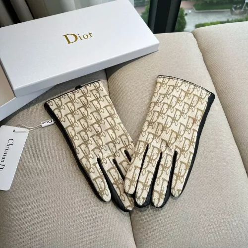 Replica Christian Dior Gloves For Women #1379135 $56.00 USD for Wholesale