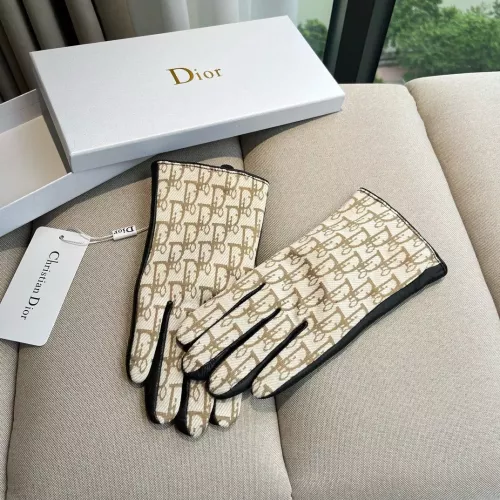 Replica Christian Dior Gloves For Women #1379135 $56.00 USD for Wholesale