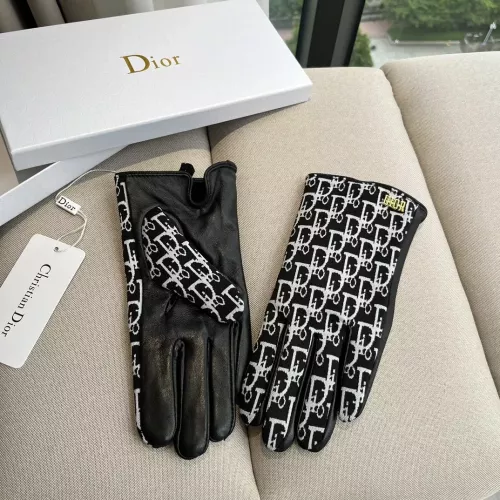 Replica Christian Dior Gloves For Women #1379140 $64.00 USD for Wholesale