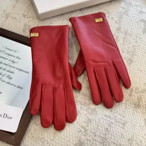 Replica Christian Dior Gloves For Women #1379143 $42.00 USD for Wholesale