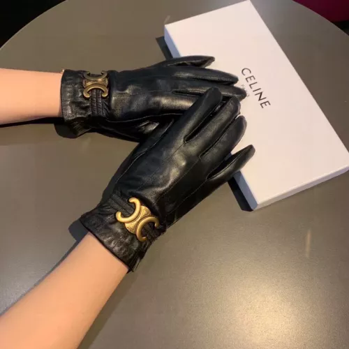 Replica Celine Gloves For Women #1379146 $48.00 USD for Wholesale