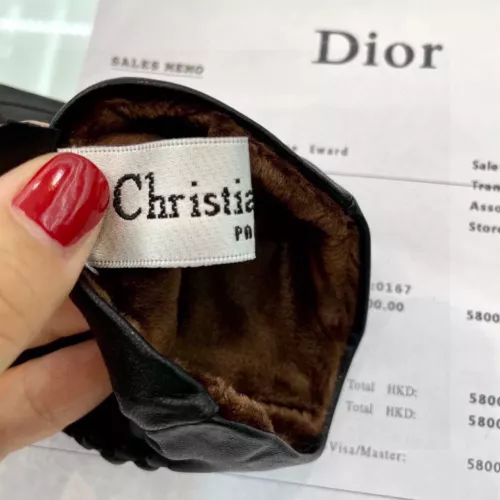 Replica Christian Dior Gloves For Women #1379154 $56.00 USD for Wholesale