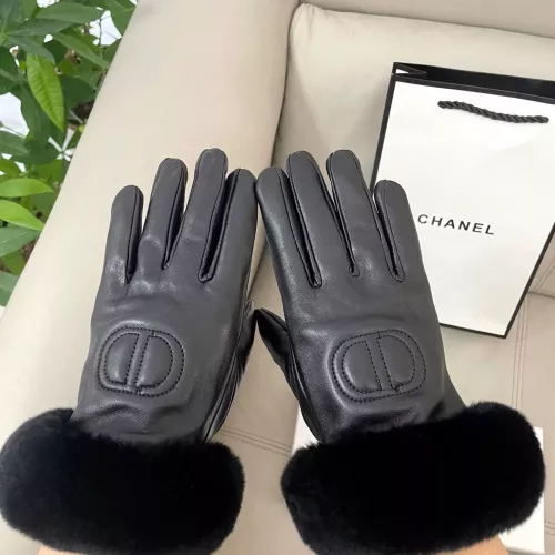 Replica Christian Dior Gloves For Women #1379159 $45.00 USD for Wholesale