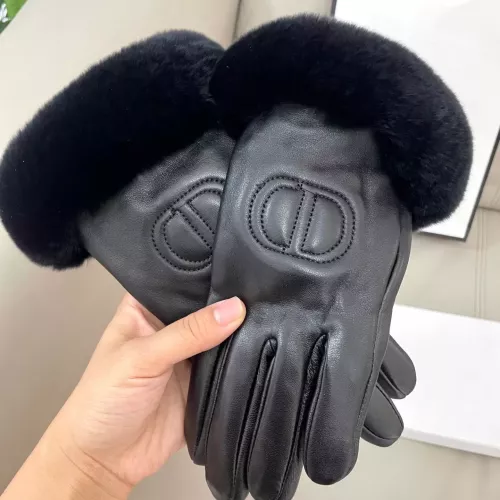 Replica Christian Dior Gloves For Women #1379159 $45.00 USD for Wholesale