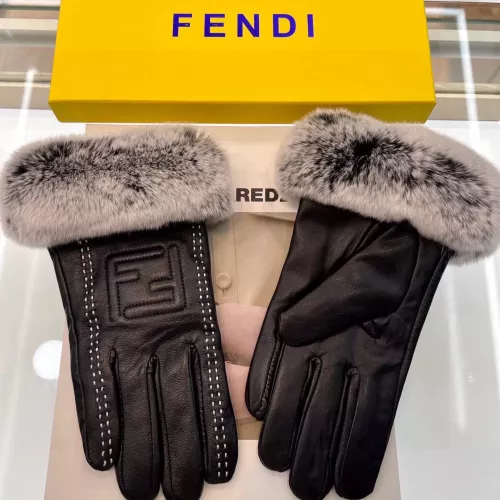 Replica Fendi Gloves #1379161 $45.00 USD for Wholesale