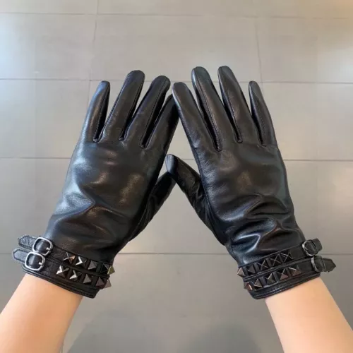 Replica Valentino Gloves For Women #1379163 $45.00 USD for Wholesale