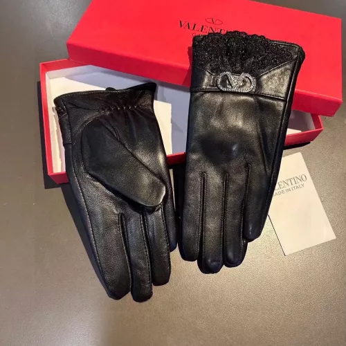 Replica Valentino Gloves For Women #1379168 $48.00 USD for Wholesale