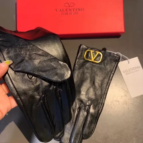 Replica Valentino Gloves For Women #1379169 $64.00 USD for Wholesale