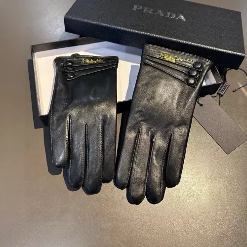 Prada Gloves For Women #1379176 $48.00 USD, Wholesale Replica Prada Gloves