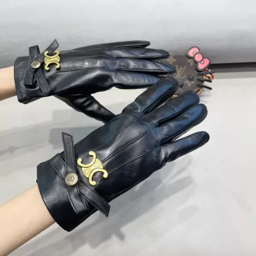 Replica Celine Gloves For Women #1379180 $48.00 USD for Wholesale