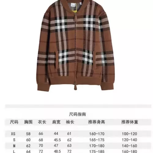 Replica Burberry Jackets Long Sleeved For Unisex #1379251 $80.00 USD for Wholesale