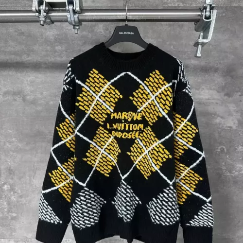 Louis Vuitton LV Sweaters Long Sleeved For Unisex #1379262 $100.00 USD, Wholesale Replica Louis Vuitton LV Sweaters
