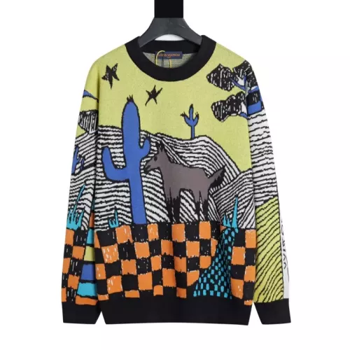 Louis Vuitton LV Sweaters Long Sleeved For Unisex #1379269 $56.00 USD, Wholesale Replica Louis Vuitton LV Sweaters