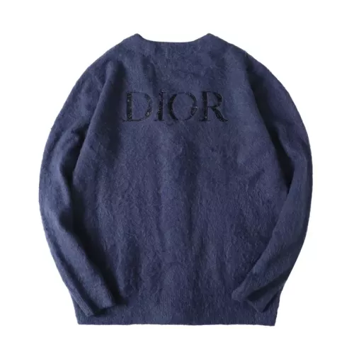Replica Christian Dior Sweaters Long Sleeved For Unisex #1379293 $60.00 USD for Wholesale