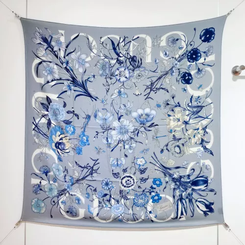 Gucci Silk Squares #1379372 $85.00 USD, Wholesale Replica Gucci Scarf