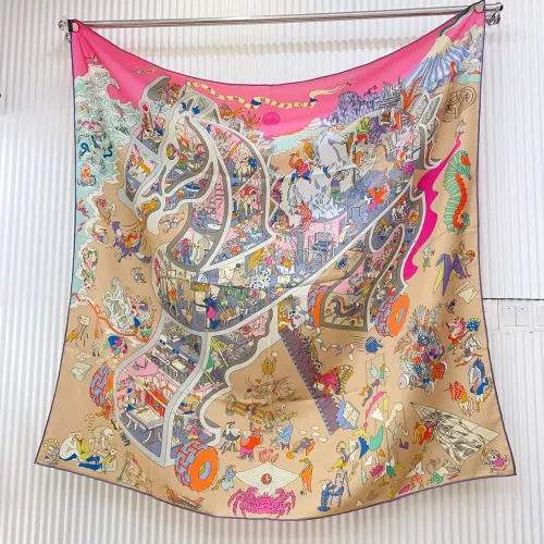 Hermes Silk Squares #1379403 $82.00 USD, Wholesale Replica Hermes Scarf