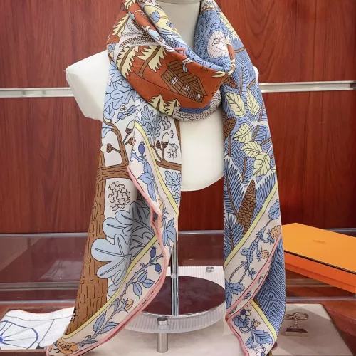Replica Hermes Silk Squares #1379443 $85.00 USD for Wholesale