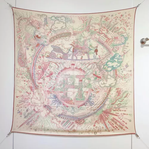 Hermes Silk Squares #1379467 $85.00 USD, Wholesale Replica Hermes Scarf