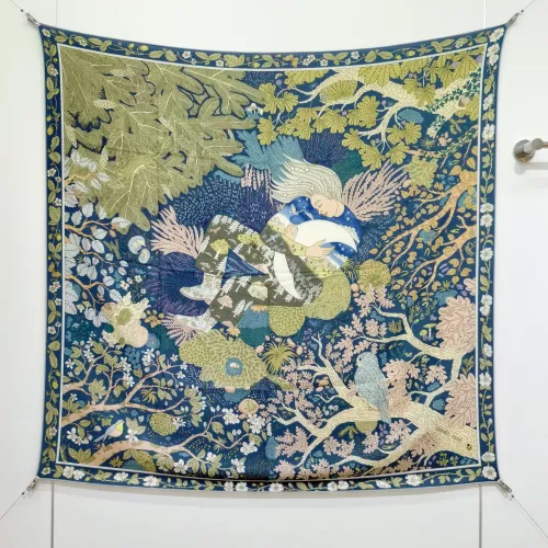 Hermes Silk Squares #1379470 $85.00 USD, Wholesale Replica Hermes Scarf