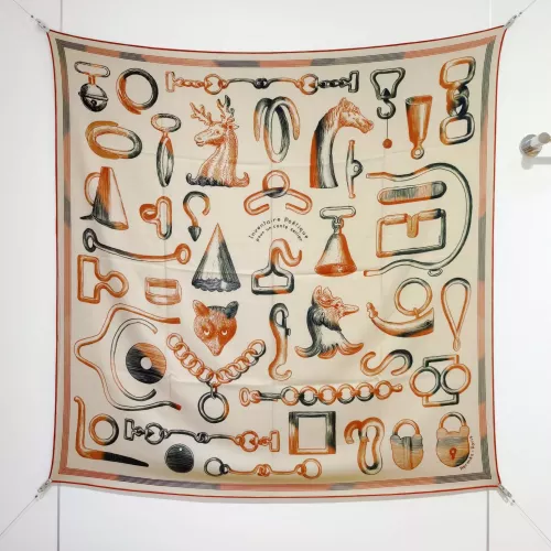 Hermes Silk Squares #1379472 $85.00 USD, Wholesale Replica Hermes Scarf