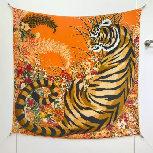 Hermes Silk Squares #1379500 $85.00 USD, Wholesale Replica Hermes Scarf