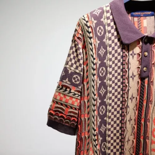 Replica Louis Vuitton LV Sweaters Short Sleeved For Unisex #1379622 $85.00 USD for Wholesale