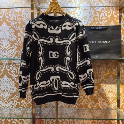 Dolce &amp; Gabbana D&amp;G Sweaters Long Sleeved For Unisex #1379650 $76.00 USD, Wholesale Replica Dolce &amp; Gabbana D&amp;G Sweaters