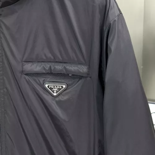 Replica Prada Down Feather Coat Long Sleeved For Men #1379707 $195.00 USD for Wholesale